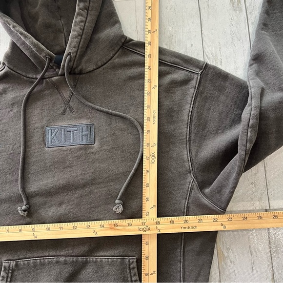 Kith Williams 3 Hoodie in the "Espresso" Men's Sz M Charcoal Brown - Picture 6 of 7